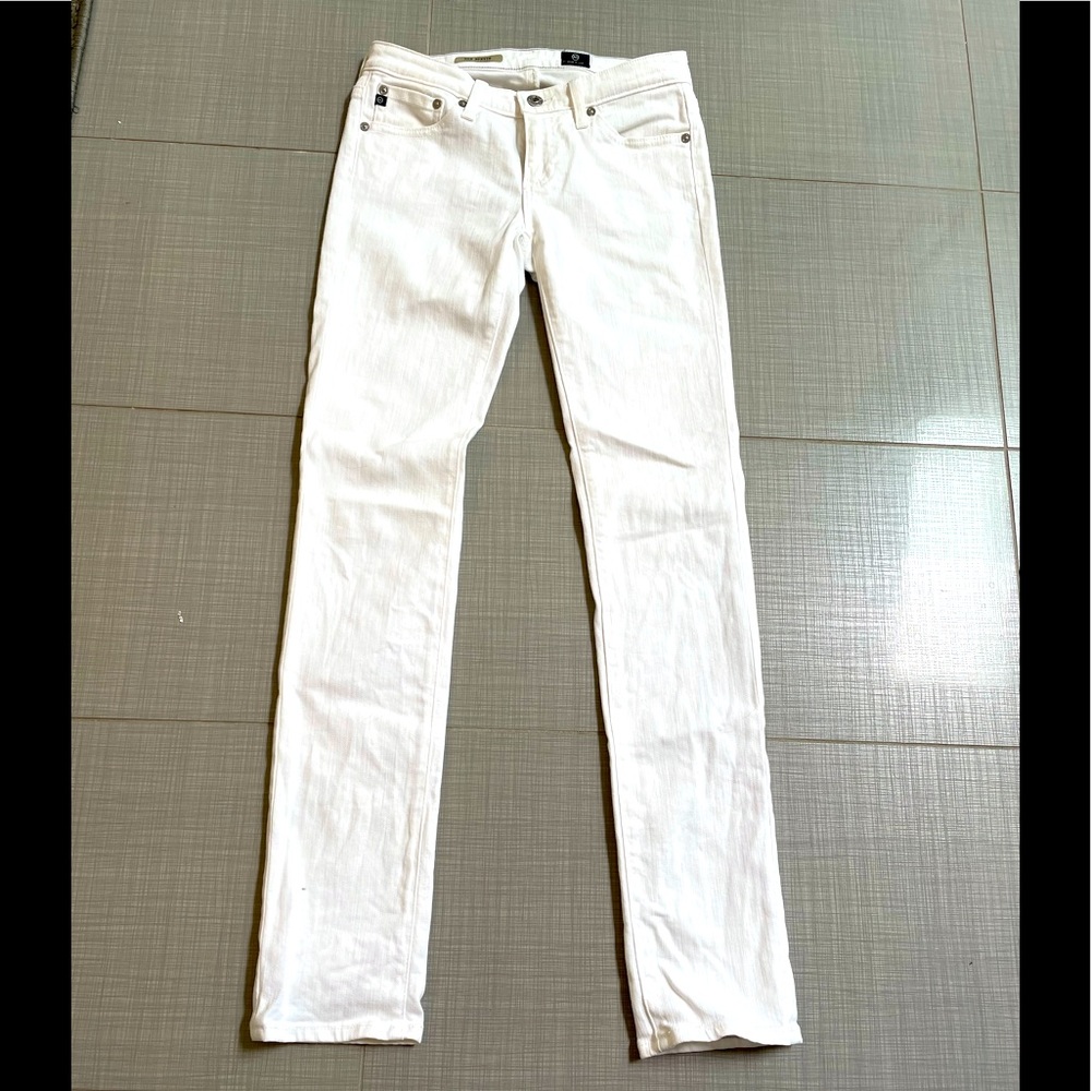 AG white jeans